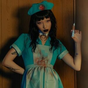 Bloody Nurse Costume DOLLSKILL